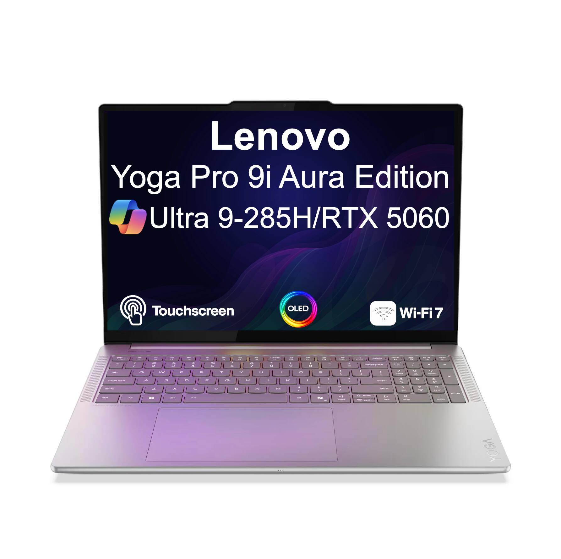 Lenovo Yoga Pro 9i Aura Edition Ultra 9-285H/RTX 5060 Touchscreen OLED Wi-Fi7