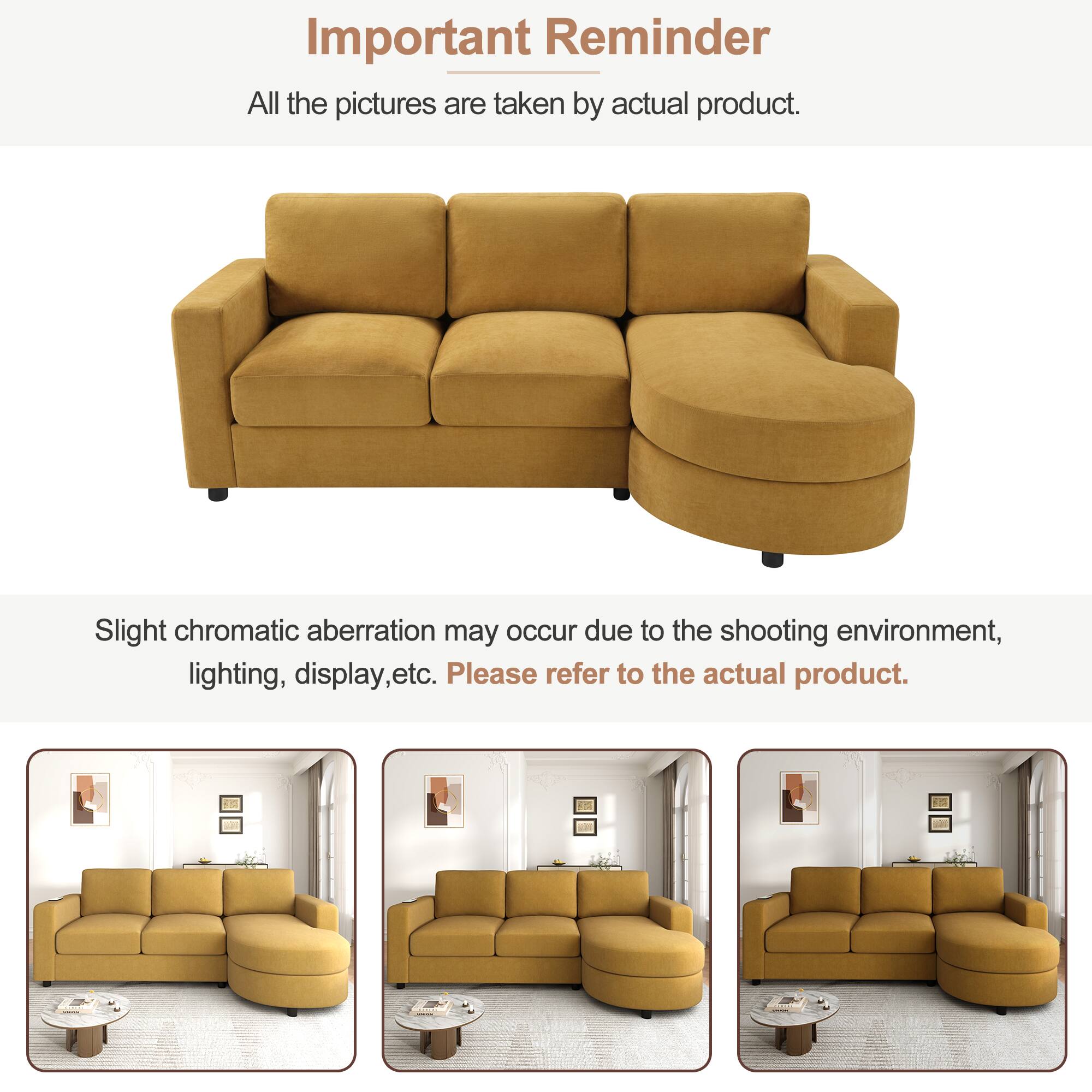 Important Reminder

All the pictures are taken by actual product.

Slight chromatic aberration may occur due to the shooting environment, lighting, display, etc. Please refer to the actual product.