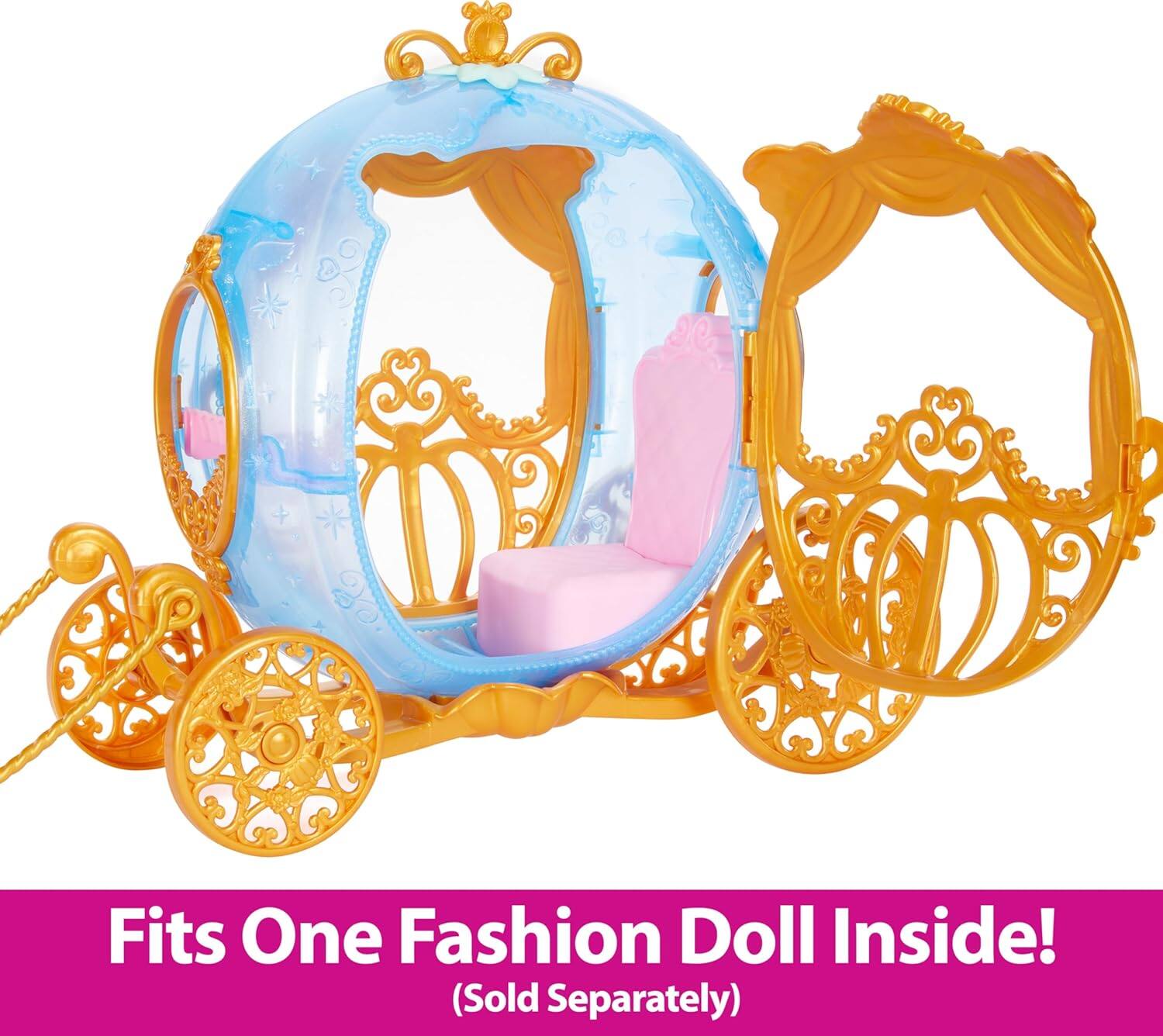 Fits One Fashion Doll Inside! (Sold Separately)