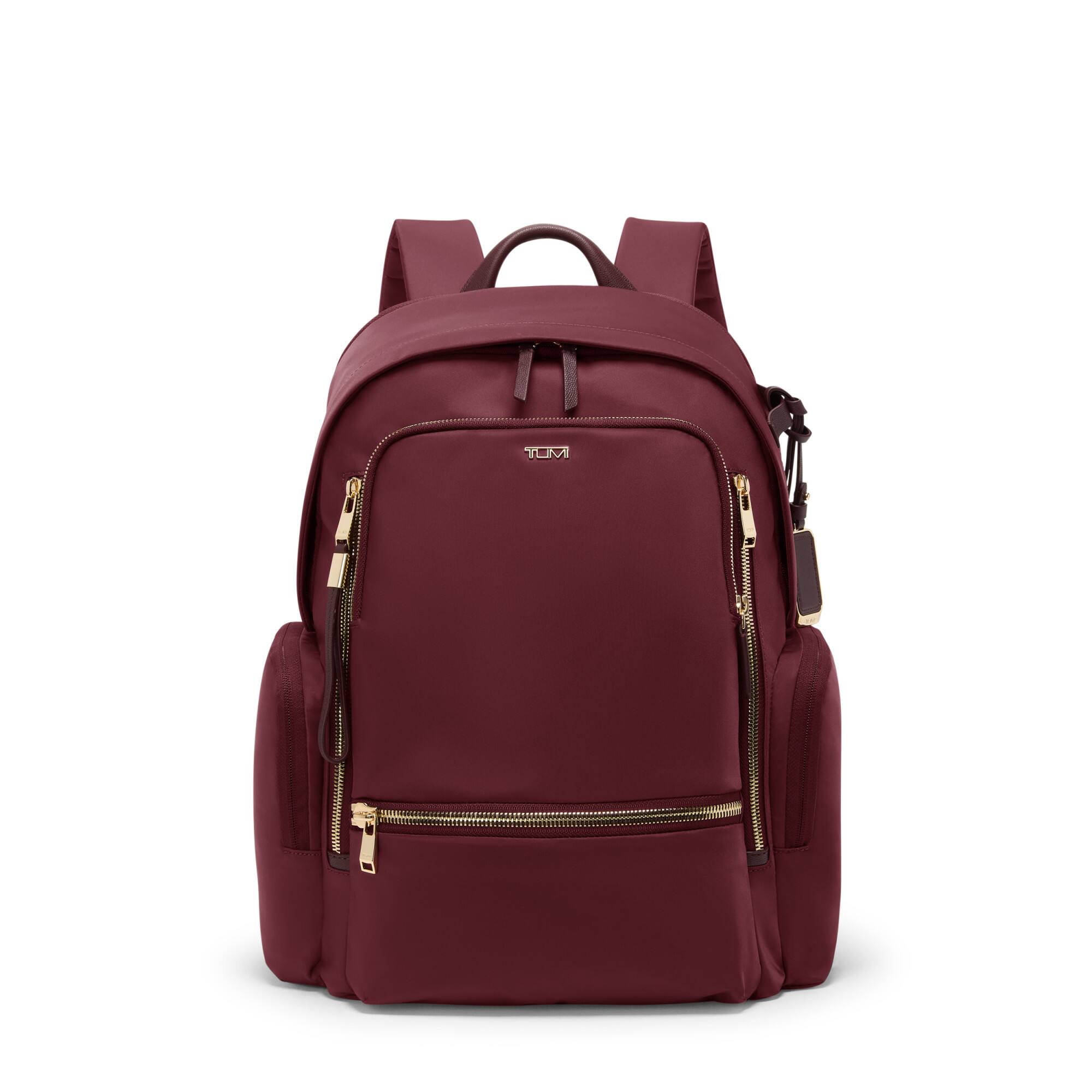 Front. TUMI - Voyageur Celina Backpack - Wine.