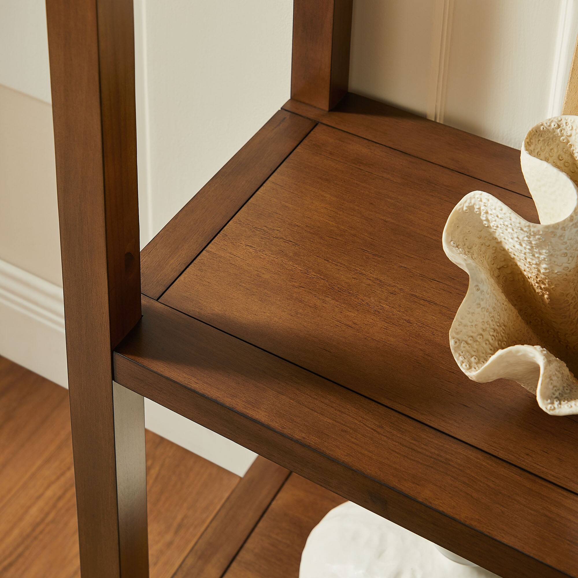 Alt View 1. Modway - Vexley 72 Inch Large Arched Bookshelf by Modway - Walnut.