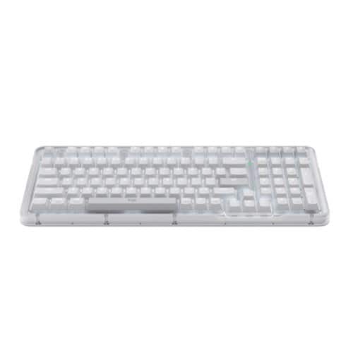 Logitech - Alto Keys K98M Full-size Wireless Mechanical keyboard with Backlit keys for PC, Mac, Laptops - Off-white