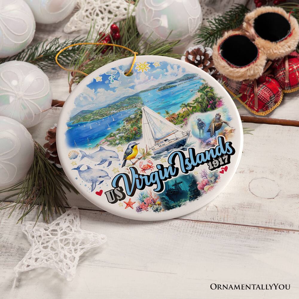 US Virgin Islands 1917  
ORNAMENTALLY YOU