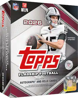 2026 Topps Flagship Football Mega Box