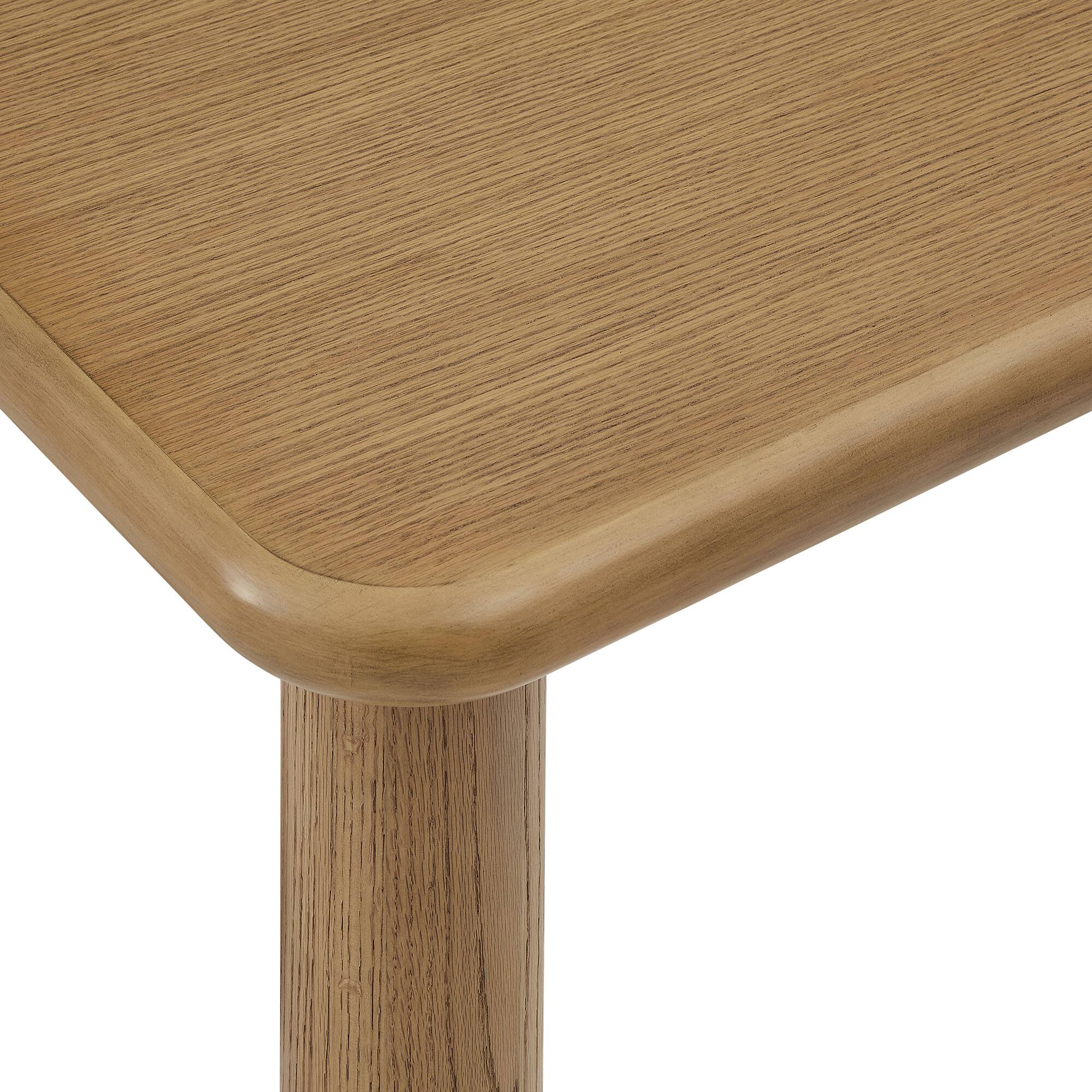 Alt View 3. Modway - Alvia 72" Rectangular Wood Dining Table by Modway - Weathered Oak.