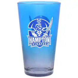 The Memory Company - Hampton Pirates 16oz. Ombre Pint Glass - Multicolor