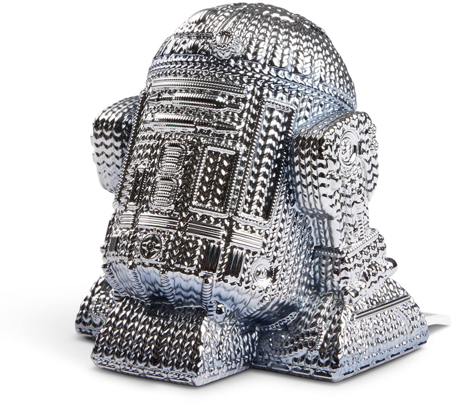 Alt View 1. Handmade by Robots - Star Wars - R2-D2 Silver Electroplated Limited Edition Vinyl Figure – Handmade by Robots   - COLLECTIBLES - Multicolor.
