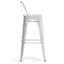 Alt View 11. Simpli Home - Rayne 30 inch Metal Bar Stool (Set of 2) - White.