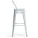 Alt View 11. Simpli Home - Rayne 30 inch Metal Bar Stool (Set of 2) - White.