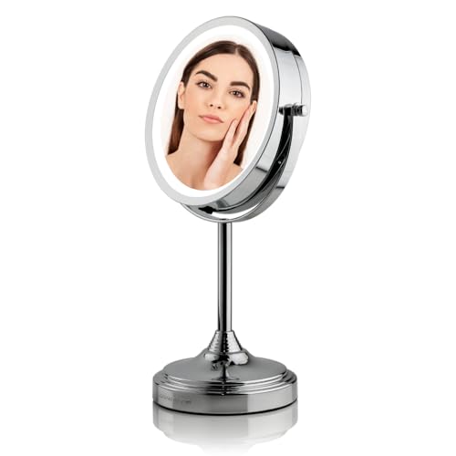 Polished Chrome-13.3"L x 6.5"W-Non-Lighted