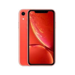 Apple - Refurbished Excellent - iPhone XR A1984 (Fully Unlocked) 64GB w/ Pre-Installed Tempered Glass - Coral