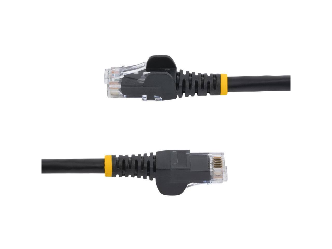 Alt View 8. StarTech.com - StarTech.com N6PATCH50BK 50 ft. Cat 6 Black Snagless Cat6 UTP Patch Cable - ETL Verified.