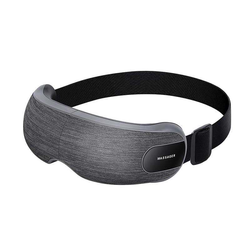 Cluzine - Foldable Eye Massager with Heat & Vibration,Portable Fabric Eye Care Device for Fatigue Relief