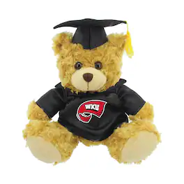 Jardine - Western Kentucky Hilltoppers 12'' Graduation Plush Bear - Oatmeal