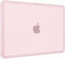 mosiso - For MacBook Air 13 inch Case M5 M4 M3 M2 2026-2022 A3449 A3240 A3113 A2681, Scratch-Resistant Hard Shell Cover - Pink