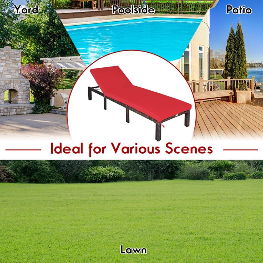 Yard  
Poolside  
Patio  

Ideal for Various Scenes  

Lawn