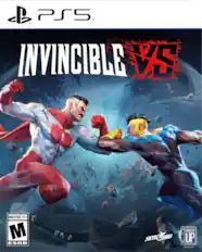 PS5 INVINCIBLE VS MATURE 17+ M ESRB SKYBOUND QUARTER UP