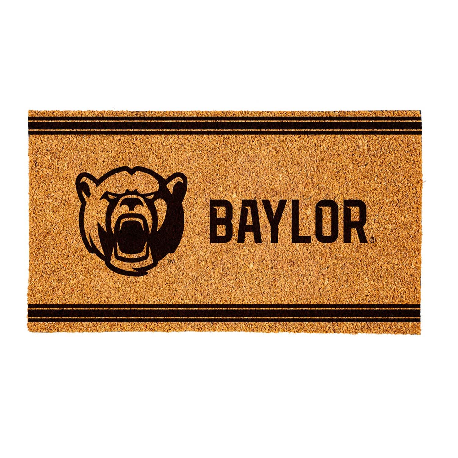 Evergreen Enterprises - Baylor Bears 16" x 28" Coir Logo Doormat - Multicolor