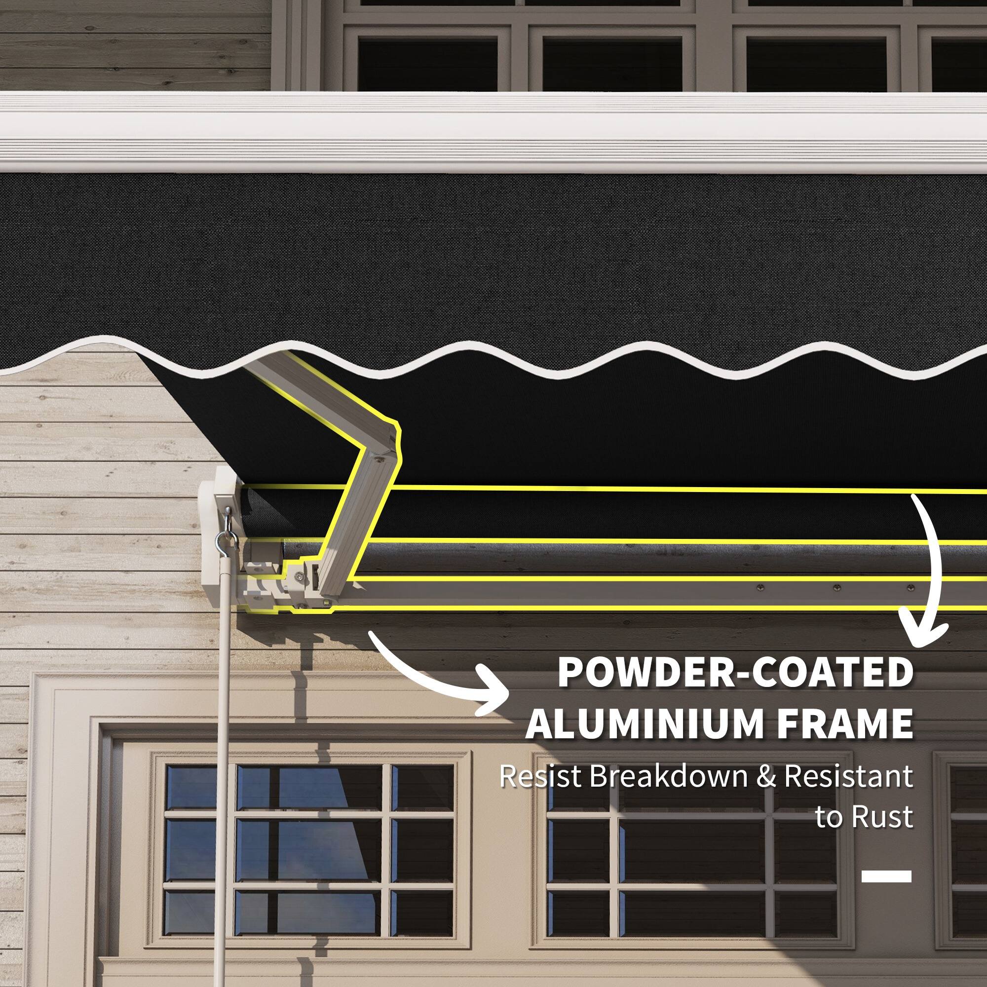 POWDER-COATED ALUMINIUM FRAME
Resist Breakdown & Resistant to Rust