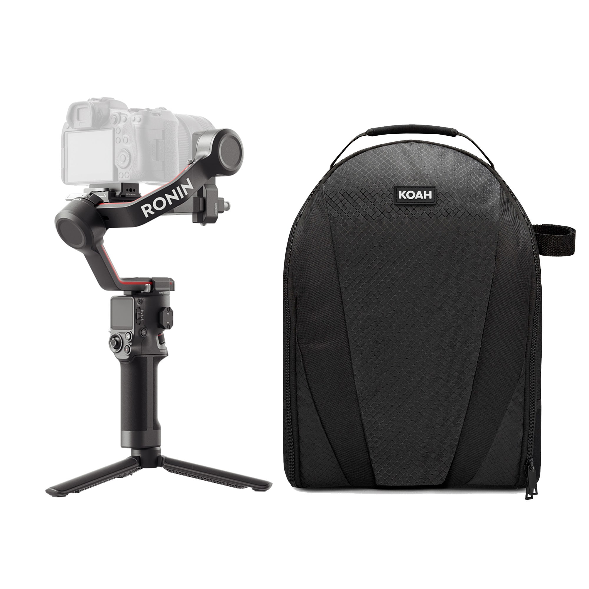 DJI - RS 3 Mini 1.75Lb 1.4-Inch Full-Color Touchscreen Gimbal Stabilizer with Sling Camera Bag bundle