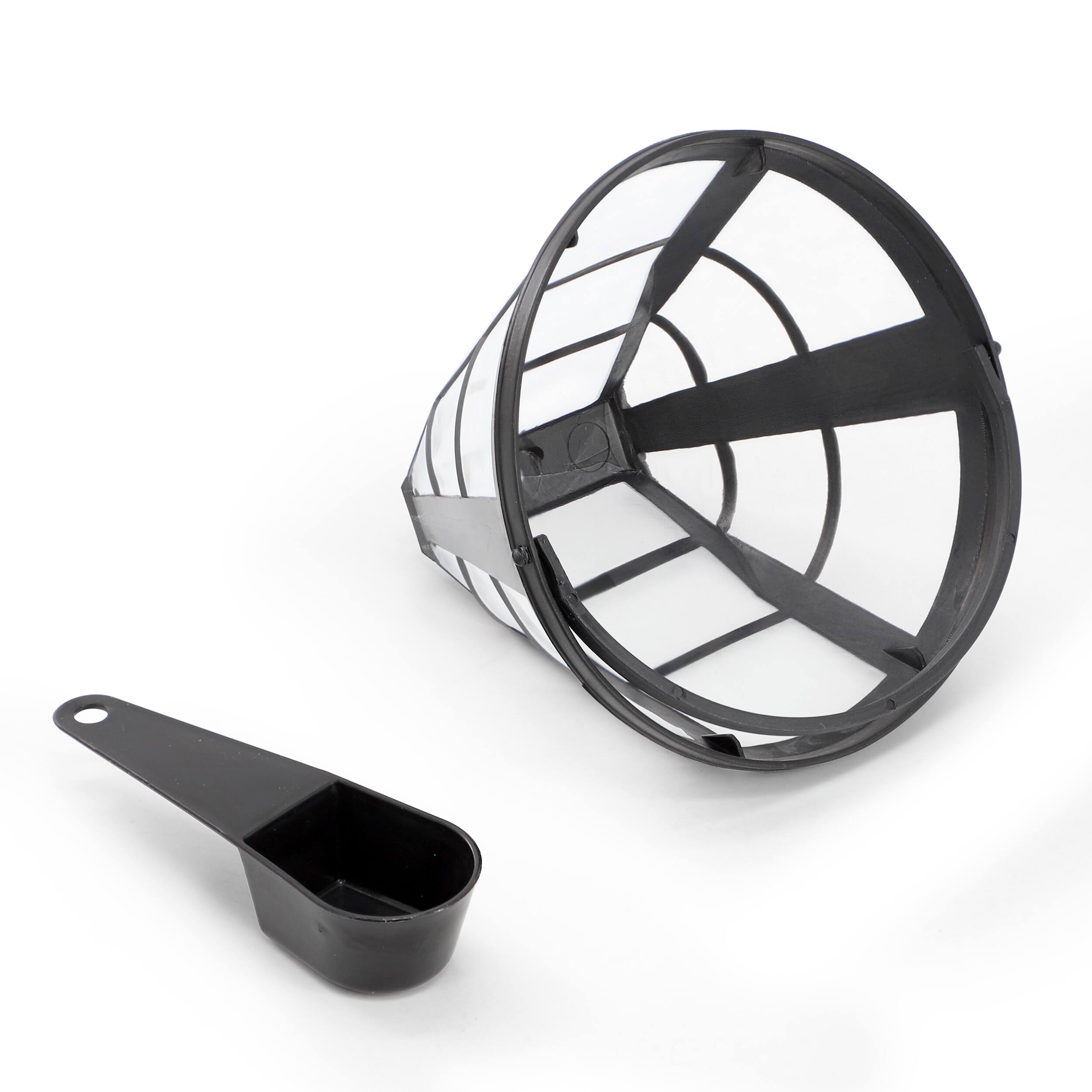 Alt View 2. Better Chef - Better Chef 12 Cup Stainless Steel Programmable Coffee Maker in Red - Red.