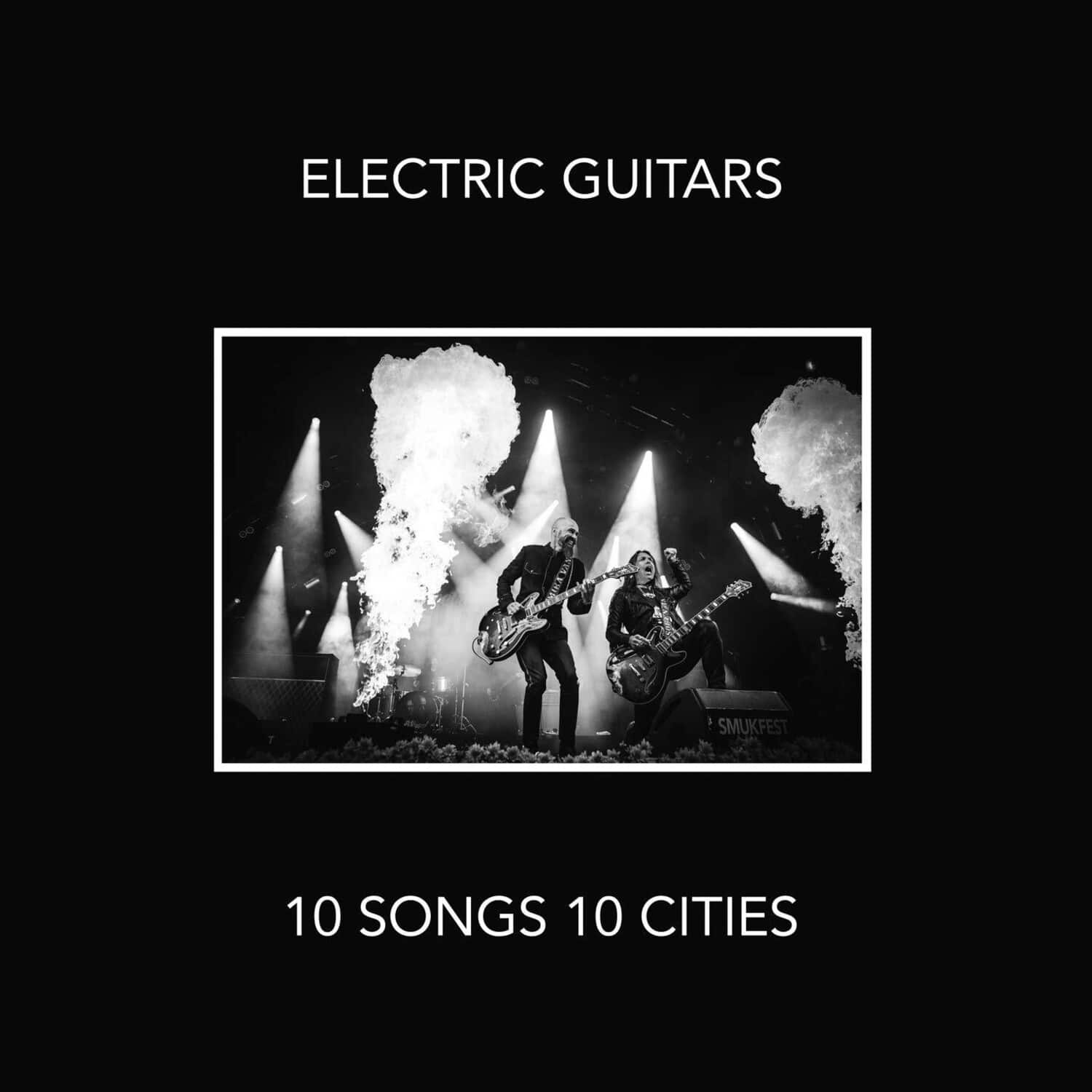 Electric Guitars - 10 Songs 10 Cities  - VINYL LP