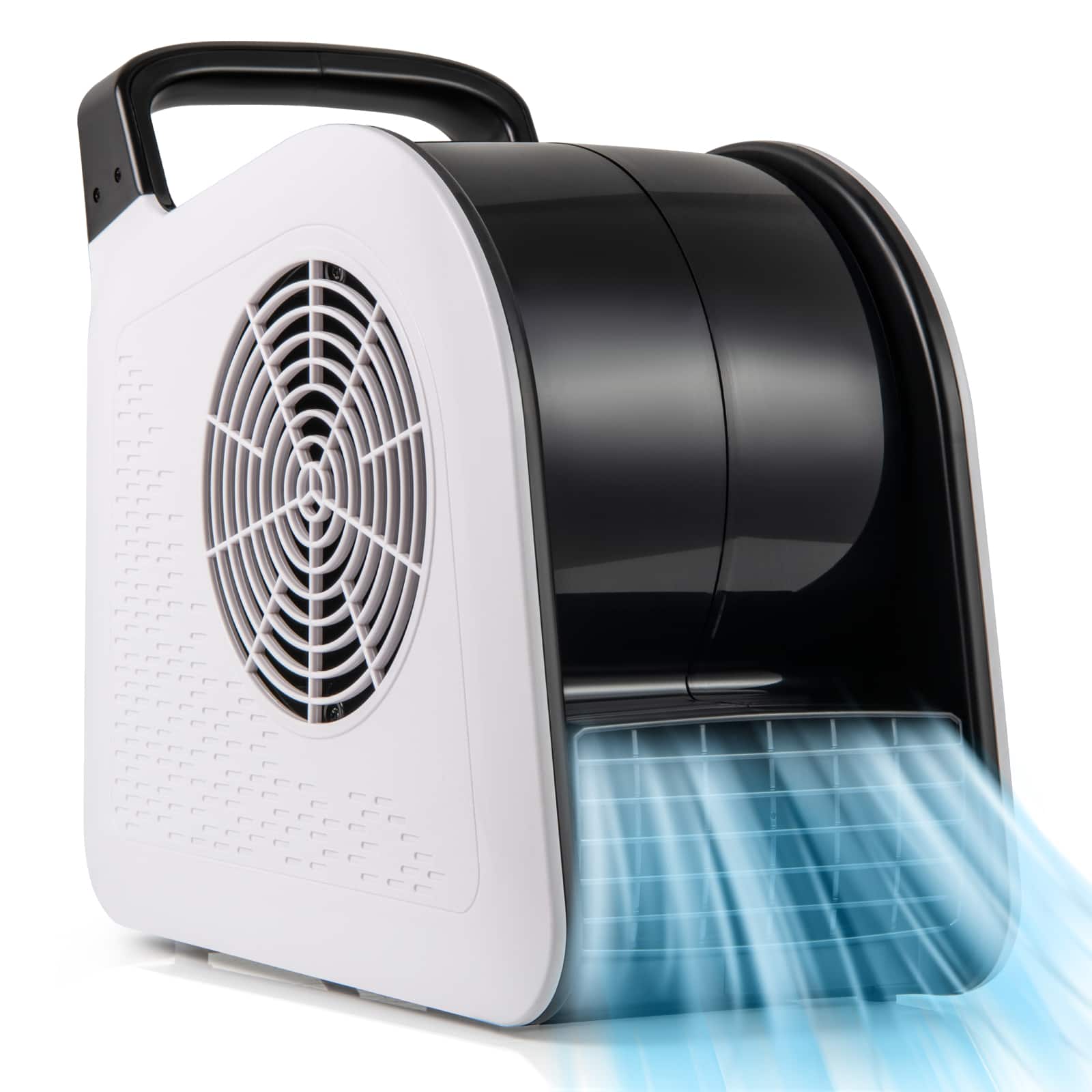 SKONYON - High Airflow Blower Fan with Powerful Motor Adjustable Speeds and Long Power Cord - White