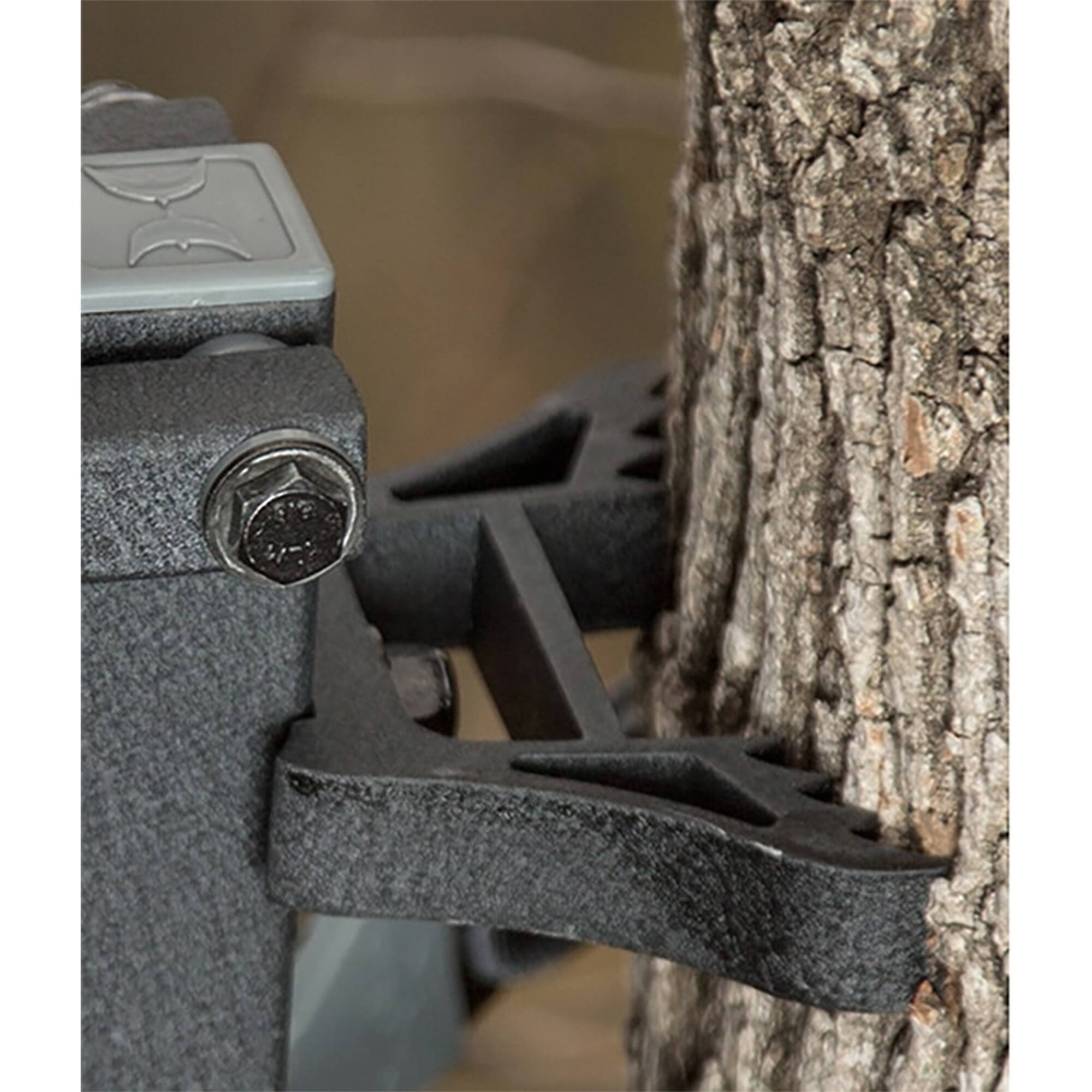 Alt View 5. Hawk - Hawk Ranger Traction Climbing Sticks with Treestand and Full Body Safety Harness - Black.