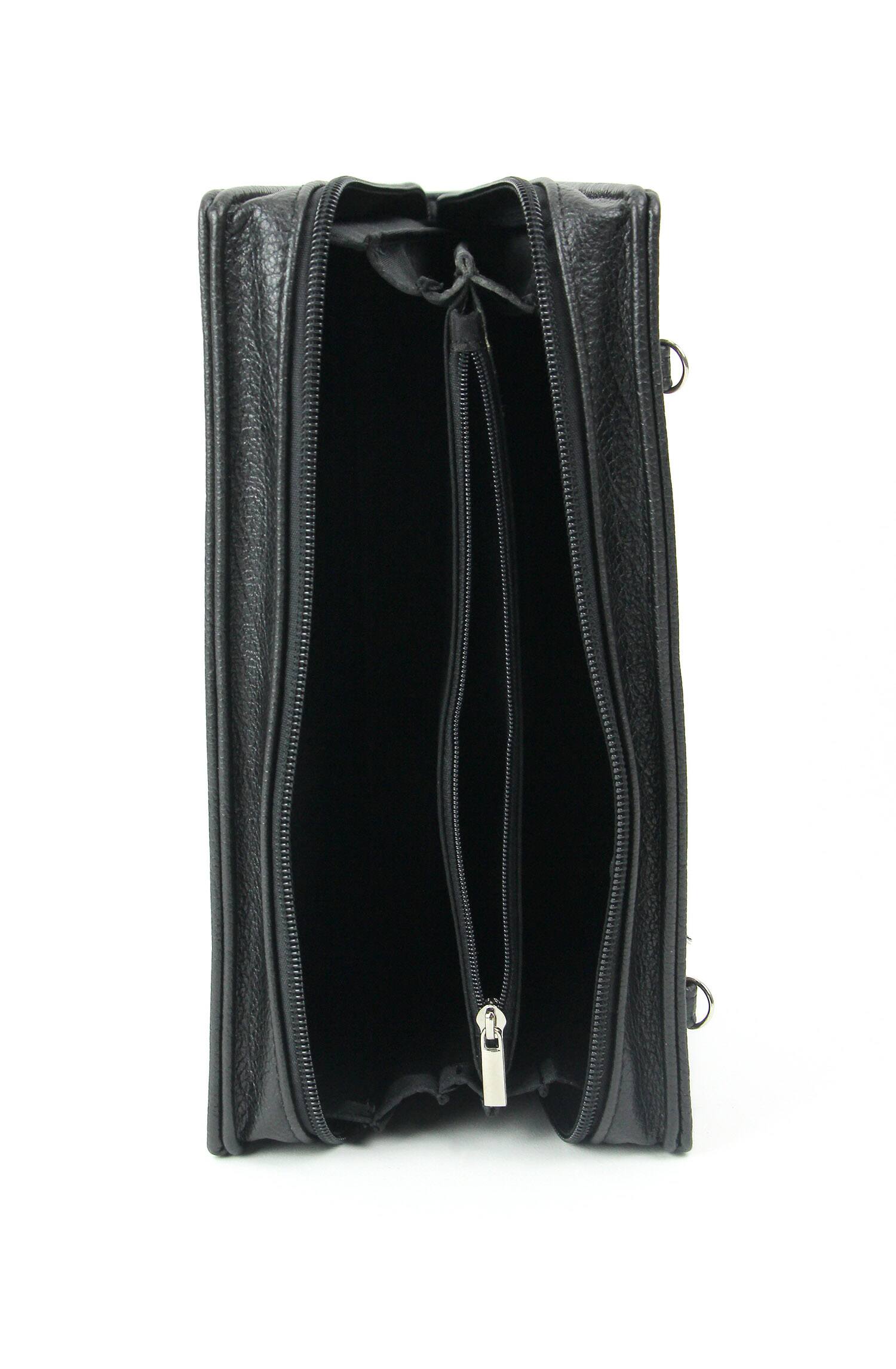 Alt View 2. Things2Die4 - Black and Gold Book of Dracula Vinyl Handbag Novelty Clutch Purse Crossbody Bag - Gold.