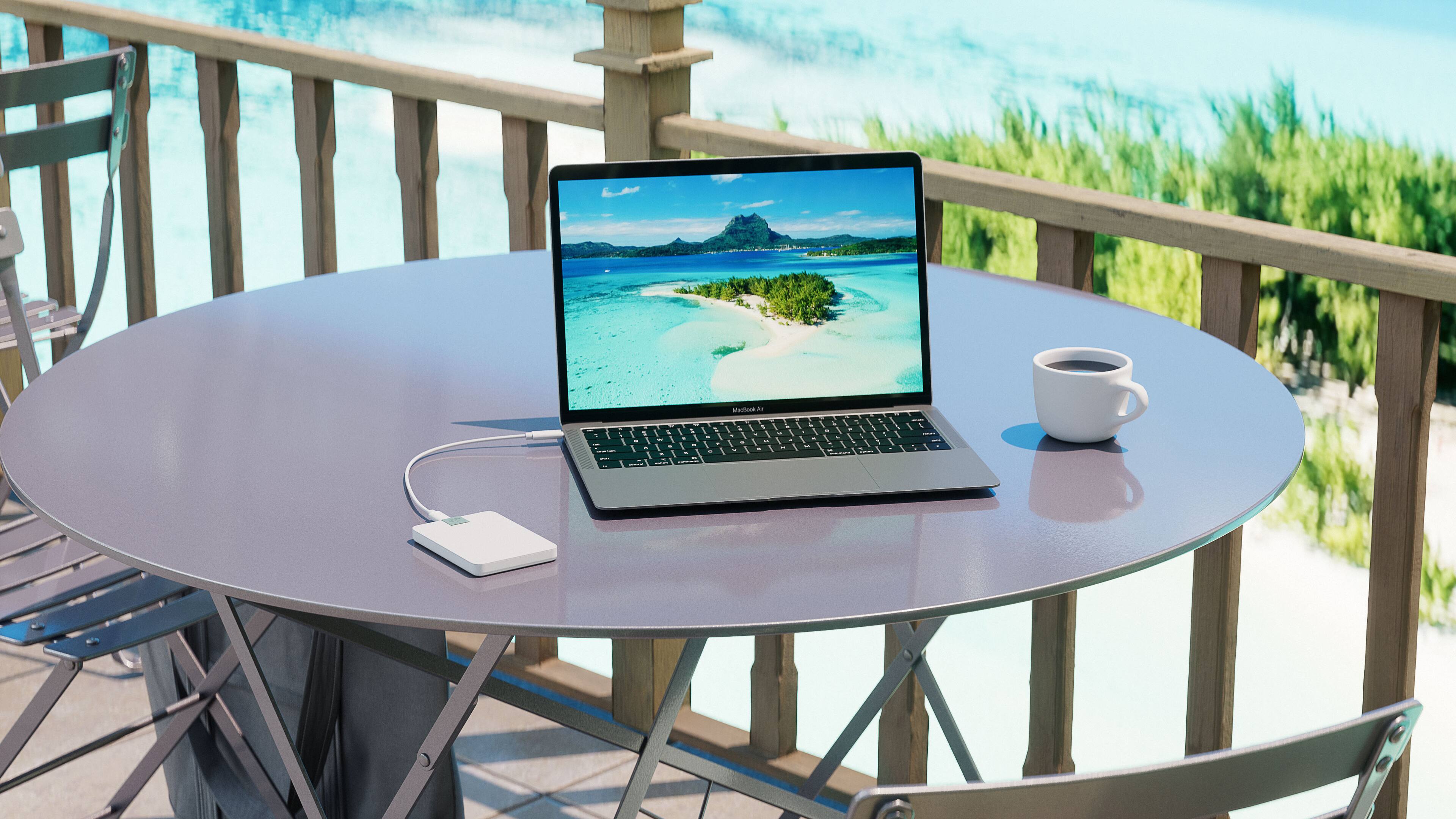 Alt View 12. Seagate - Ultra Touch 2TB External USB-C Portable Hard Drive with Rescue Data Recovery Services - Cloud White.