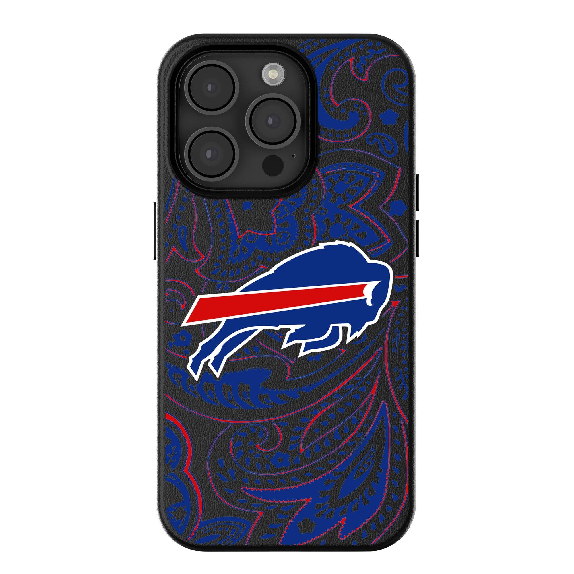 Keyscaper - NFL - Buffalo Bills Paisley iPhone Magnetic Bump Case - 15 Plus - Black price history on PriceWatchPro