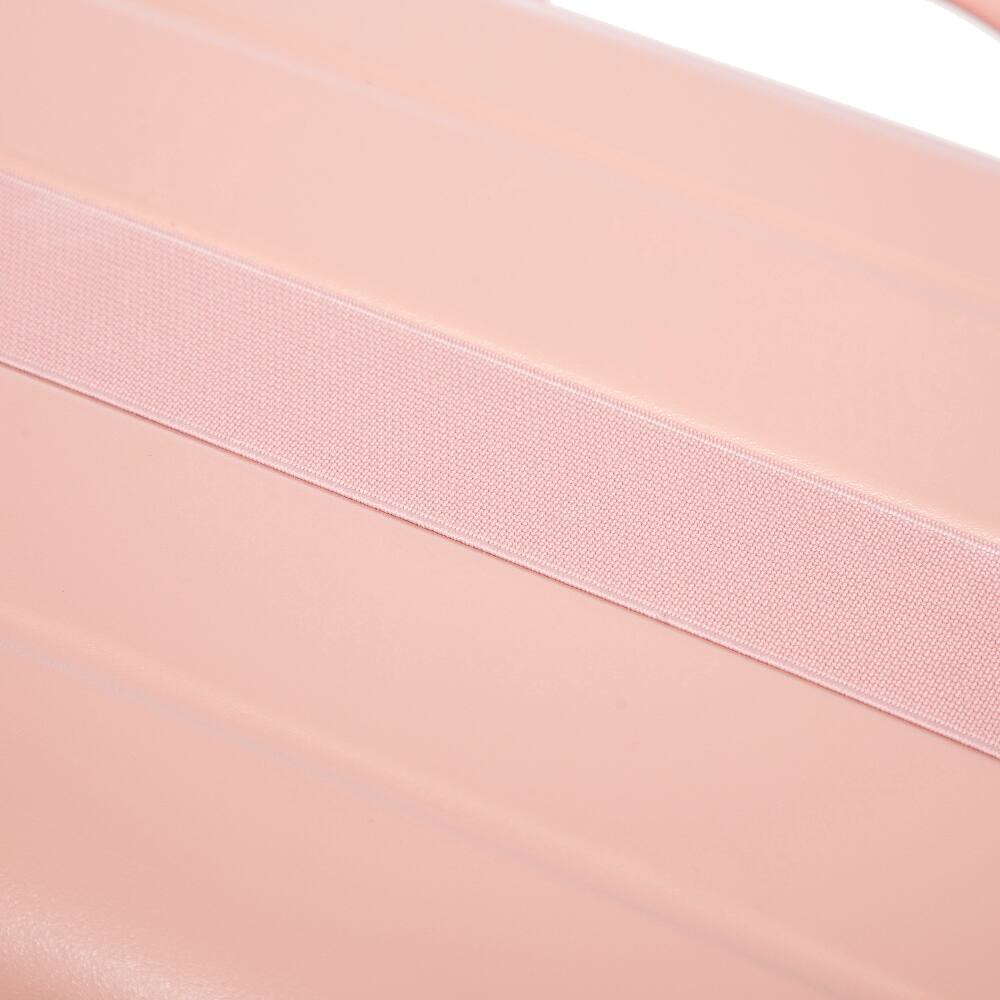 Alt View 2. Ropilly - Ropilly Pink Luggage Set with Cosmetic Case 20 Inch Carry On Luggage ABS Hard Shell - Pink.