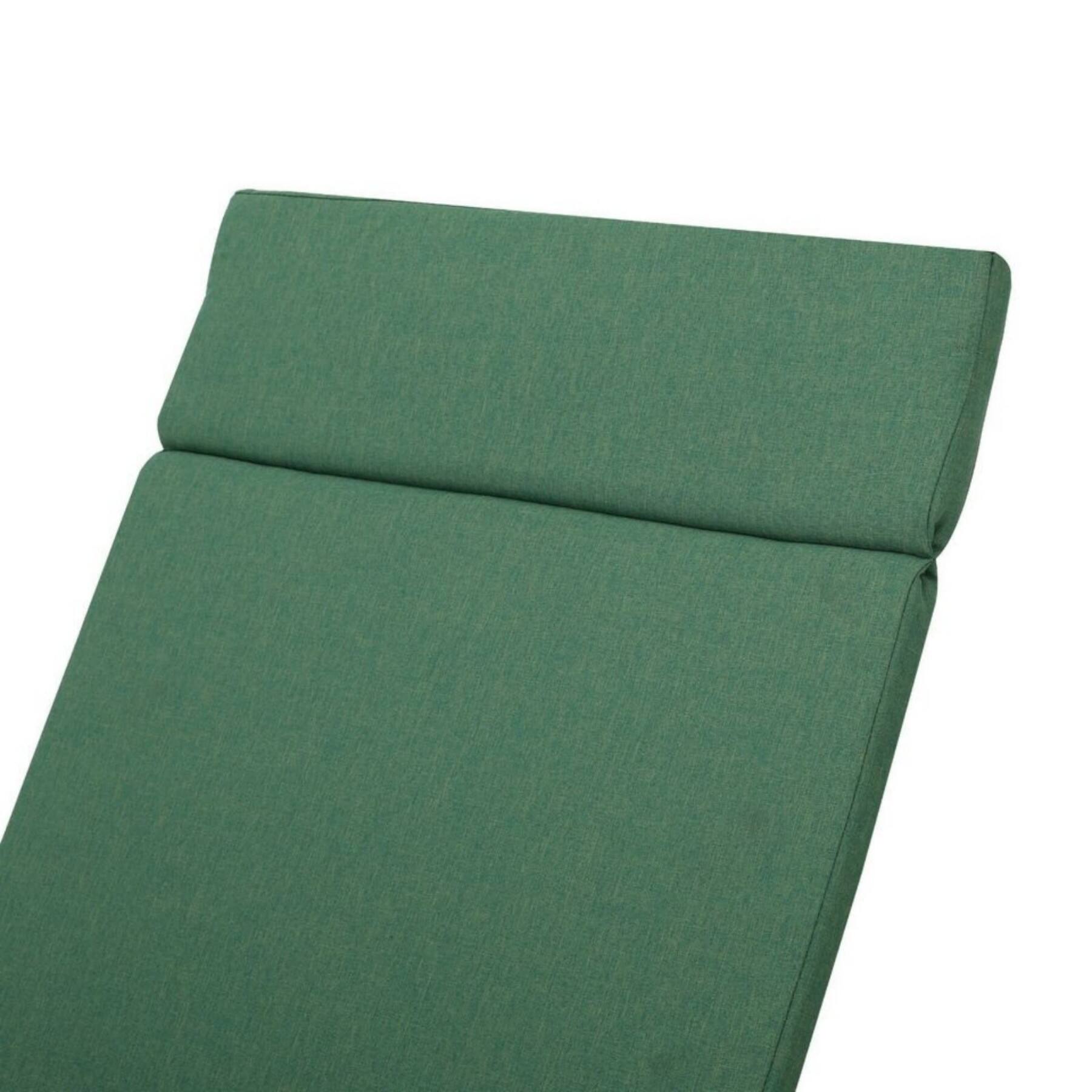 Alt View 8. Ecooso - 2PCS Outdoor Chaise Lounge Cushion，Water-Resistant，100% Polyester Fabric, No Assembly Required(Without Chaise Lounge) - Army Green.