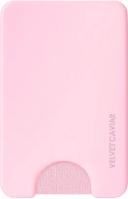 VELVET CAVIAR - Magnetic Phone Wallet - Strawberry Milk