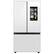 Angle. Samsung - BESPOKE 30 cu. ft. 3-Door French Door Smart Refrigerator with Family Hub - Custom Panel Ready.