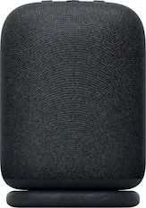 Front. Sony - LinkBuds Wireless Portable Speaker - Black.