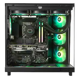 TECHWHIZ - Edge Gaming PC - AMD Ryzen 9 9950X3D – NVIDIA GeForce RTX 5090 – 96 GB DDR5 – 4 TB NVMe SSD – Windows 11 Pro – AI Ready