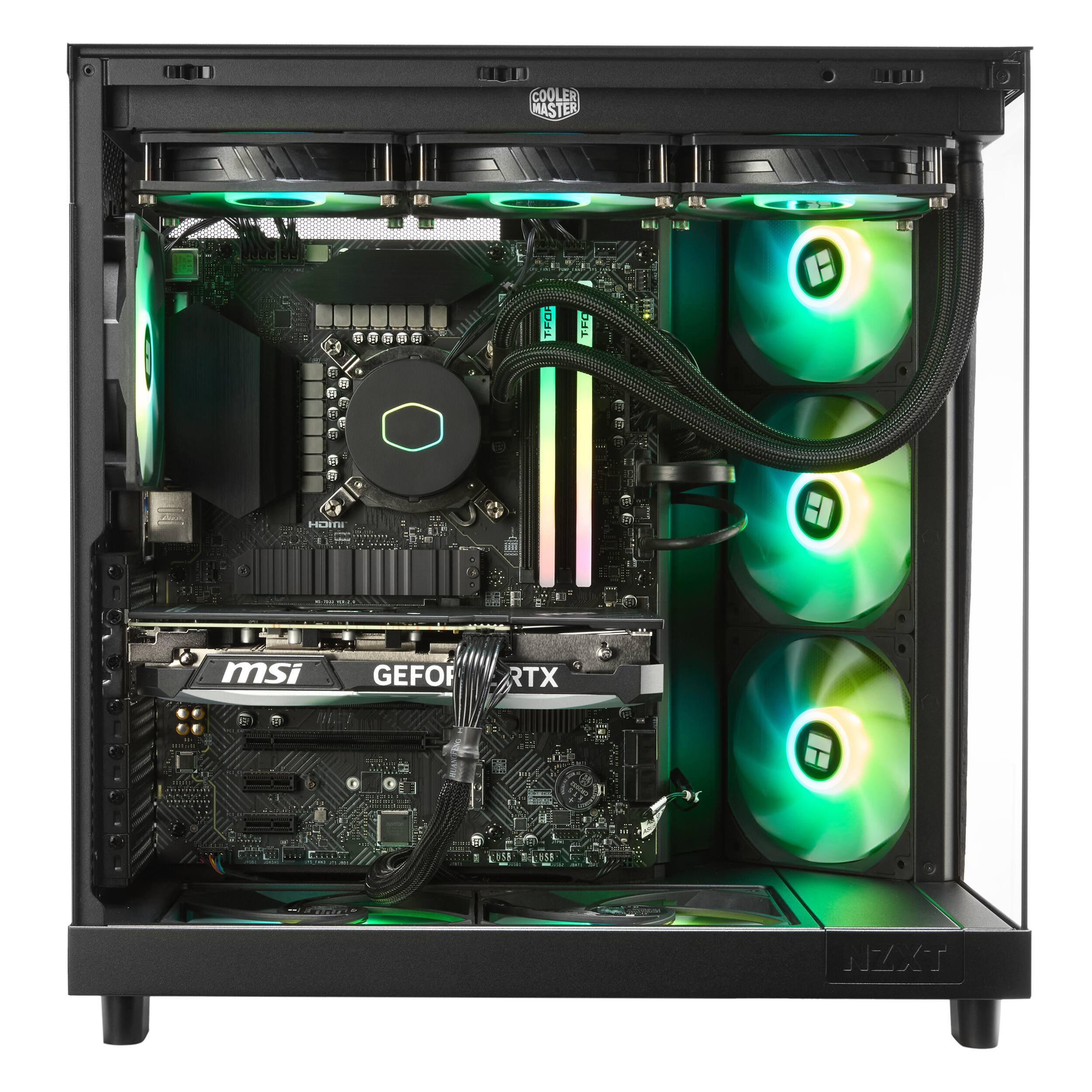 COOLER MASTER TFO
msi GEFORCE RTX
NZXT