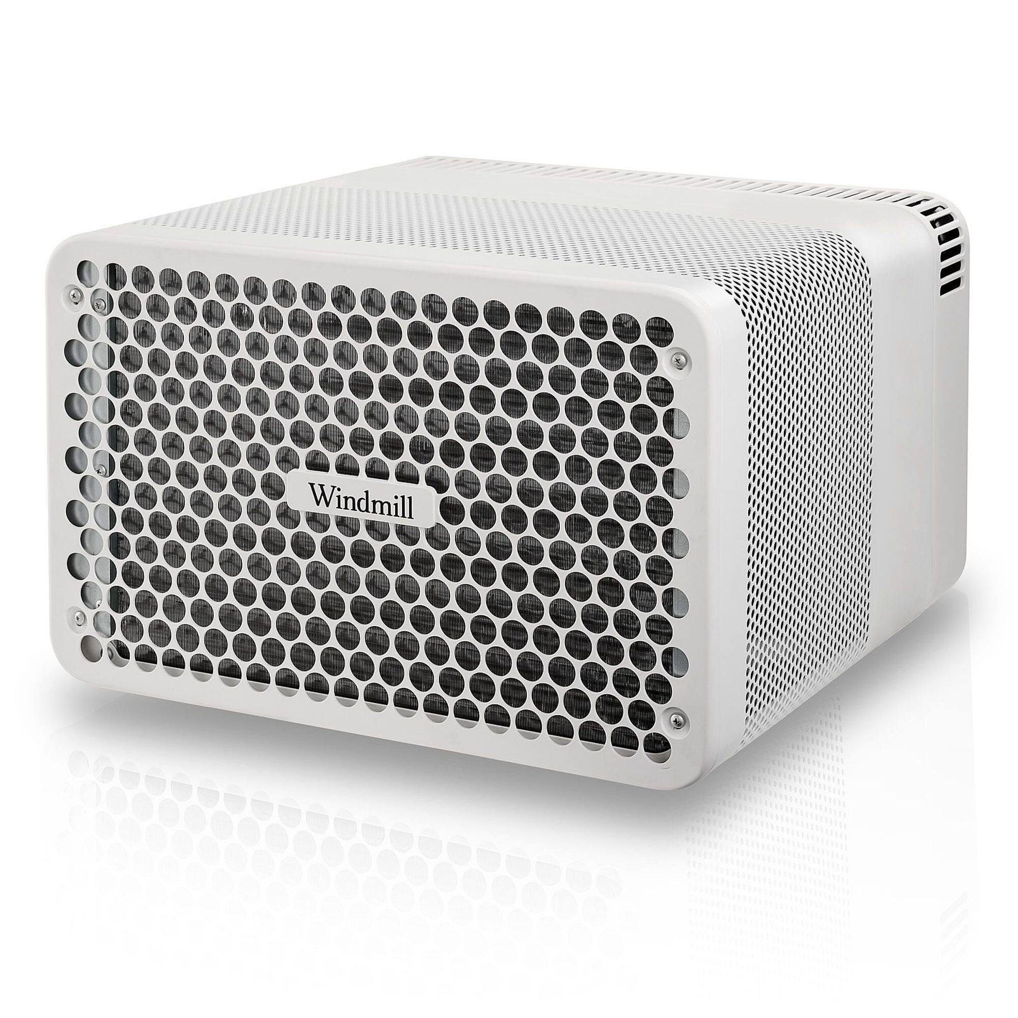 Alt View 18. Windmill - Windmill WhisperTech 8,000 BTU Smart Window Air Conditioner with Inverter Technology - White.