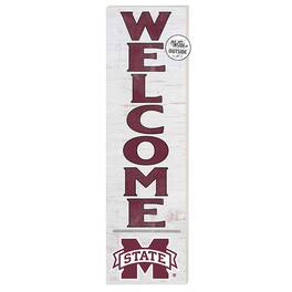 Jardine - Mississippi State Bulldogs 10'' x 35'' Indoor/Outdoor Welcome Sign - Maroon
