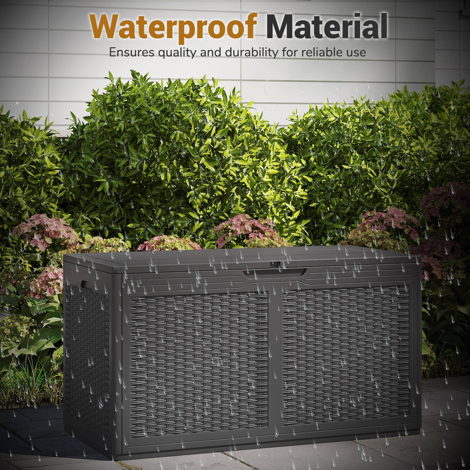 Waterproof Material  
Ensures quality and durability for reliable use