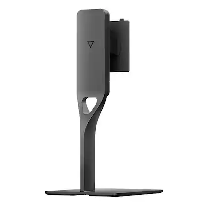 Front. Dough - Spectrum Monitor Stand, Black - Black.