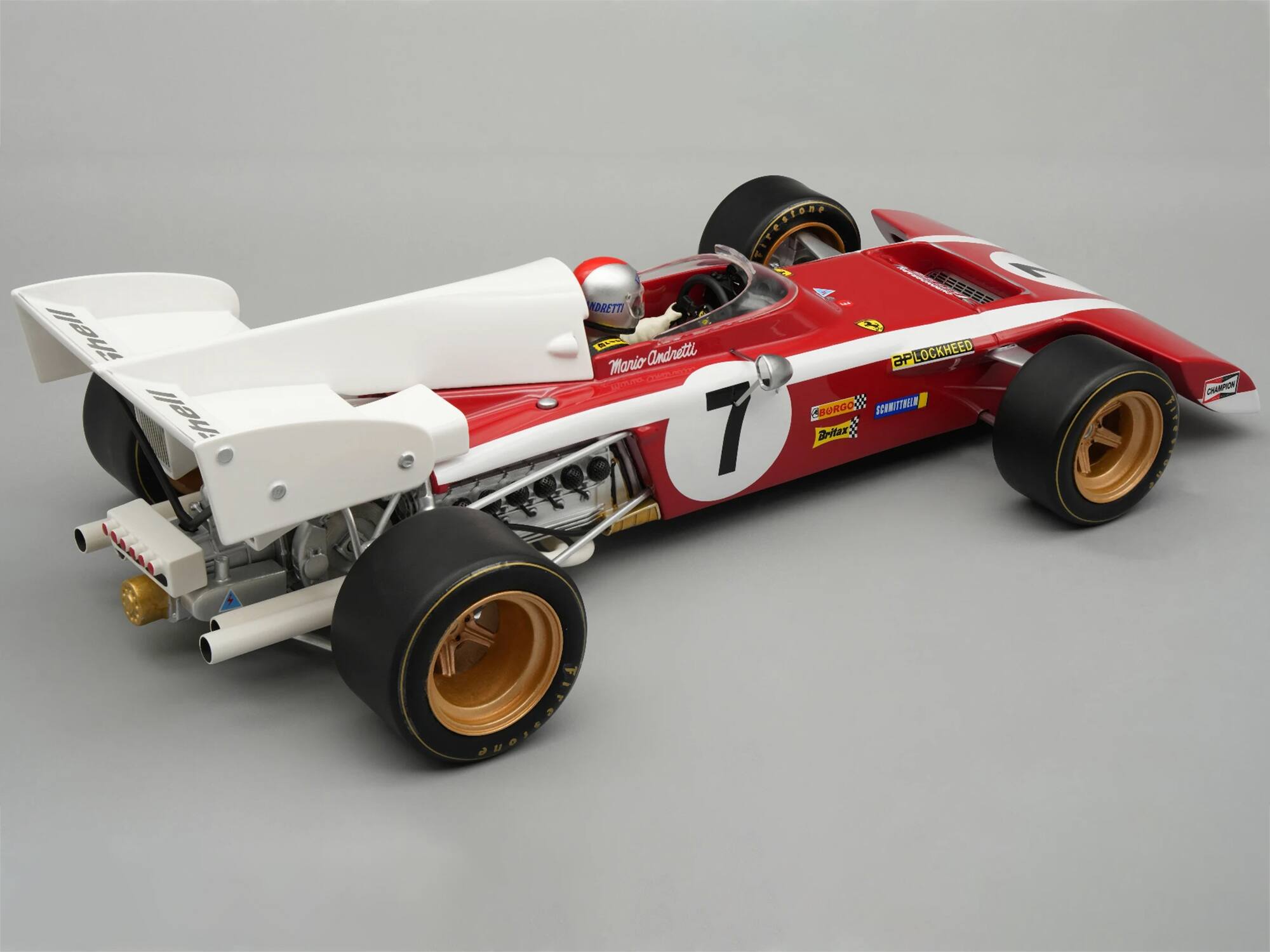 Firestone ANDRETTI Mario Andretti LOCKHEED BURGO SCHMITTEN 7 Britax CHAMPION QUOISDALLY