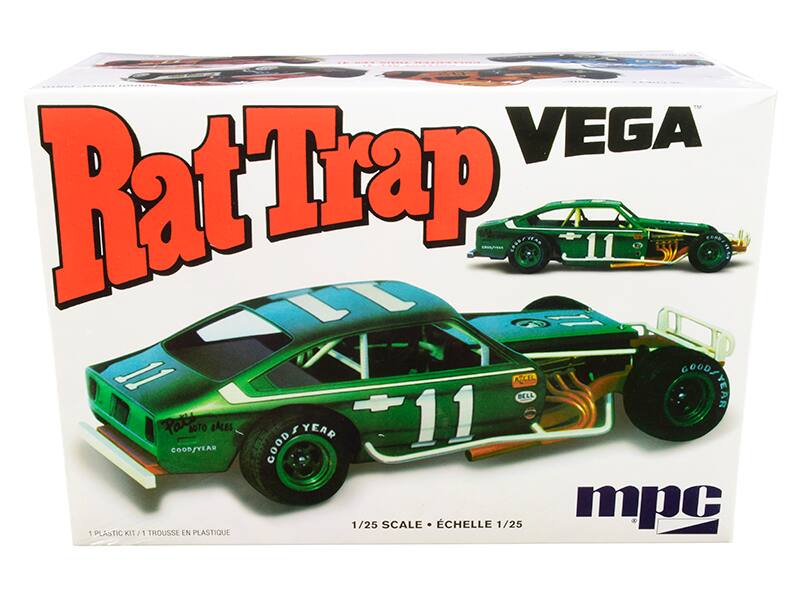 Rat Trap VEGA  
1/25 SCALE • ÉCHELLE 1/25  
1 PLASTIC KIT / 1 TROUSSE EN PLASTIQUE  
GOOD YEAR  
mpc