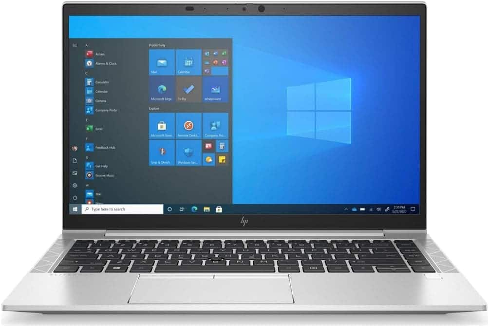 Sure, here is the corrected and grouped text from the image:

**Productivity:**
- Mail
- Microsoft Edge
- To Do
- Whiteboard

**Apps:**
- Calculator
- Calendar
- Camera
- Company Portal
- Excel
- Feedback Hub
- Get Help
- Groove Music
- Mail

**Other:**
- Type here to search
- 2:30 PM
- 5/27/2020