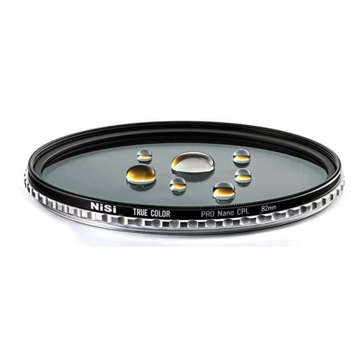 NiSi 82mm True Color CPL PRO Nano Circular Polarizing Filter NIR 