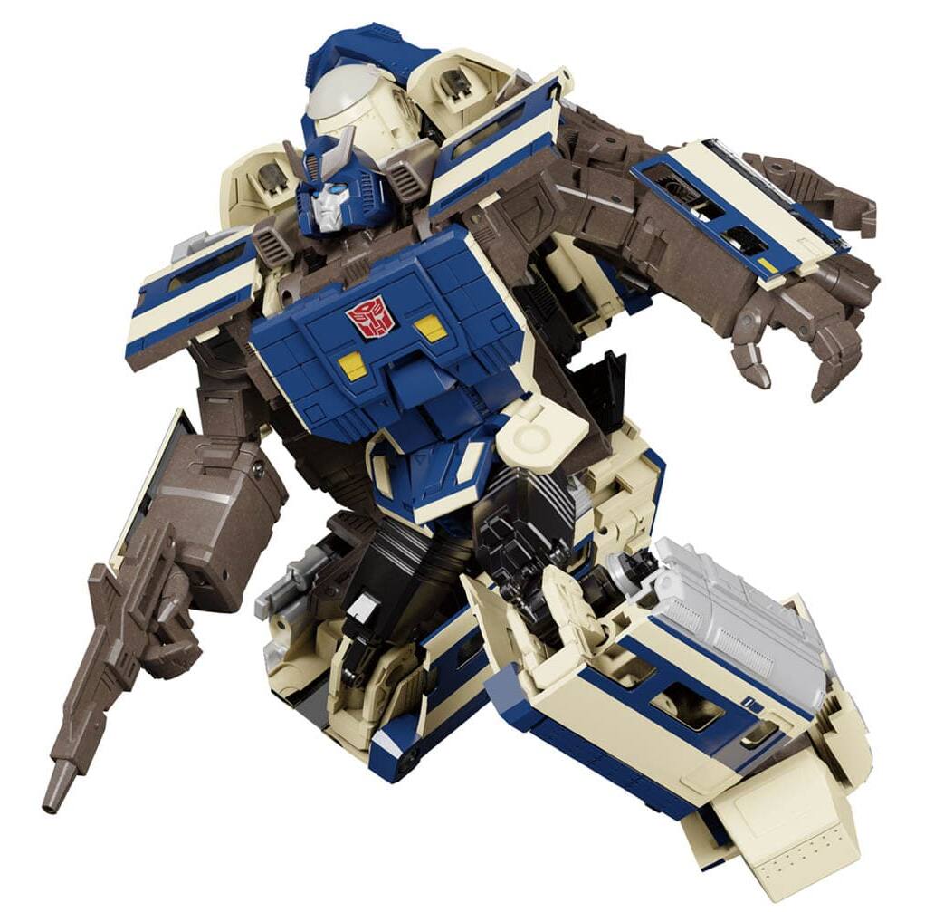Alt View 7. Transformers - MPG-01 Trainbot Shouki Raiden Combiner | Transformers Masterpiece G.