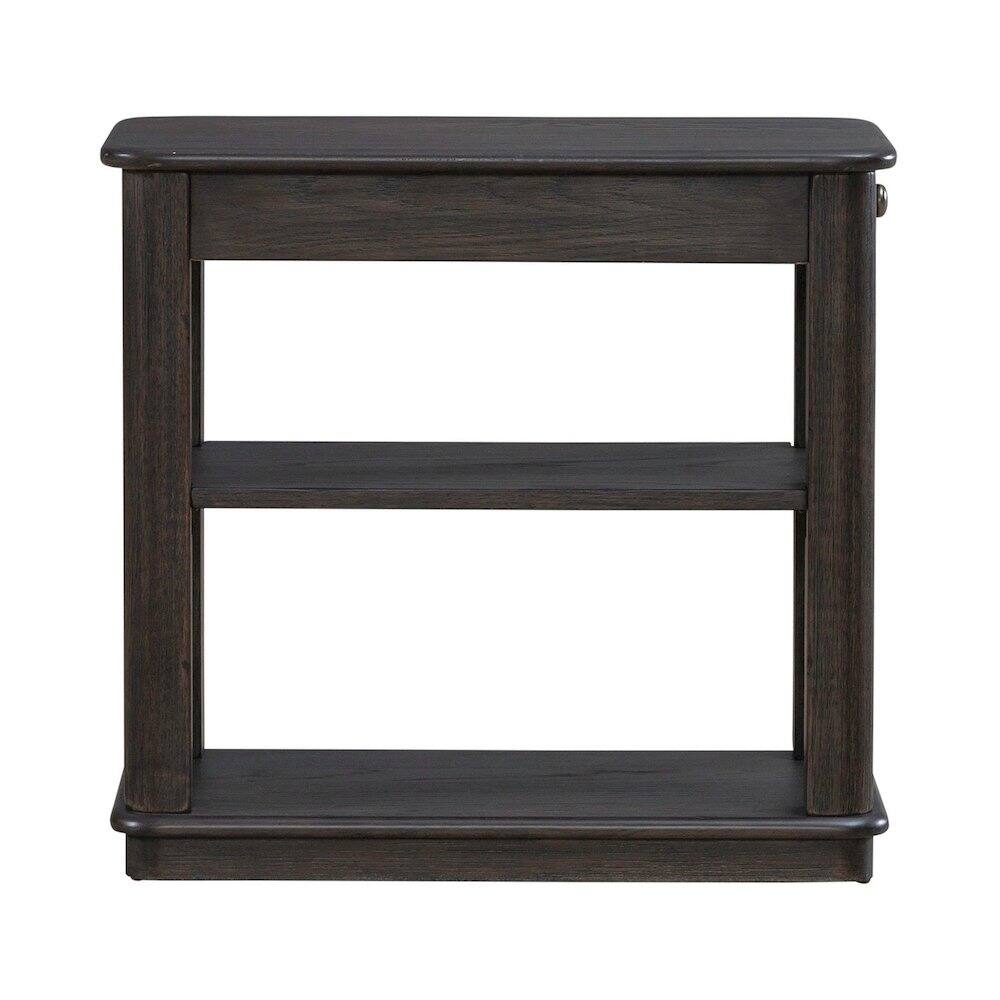 Alt View 1. Liberty Furniture Industries - Wallace Chair Side Table for Living Room - Aged Oak - Aged Oak.