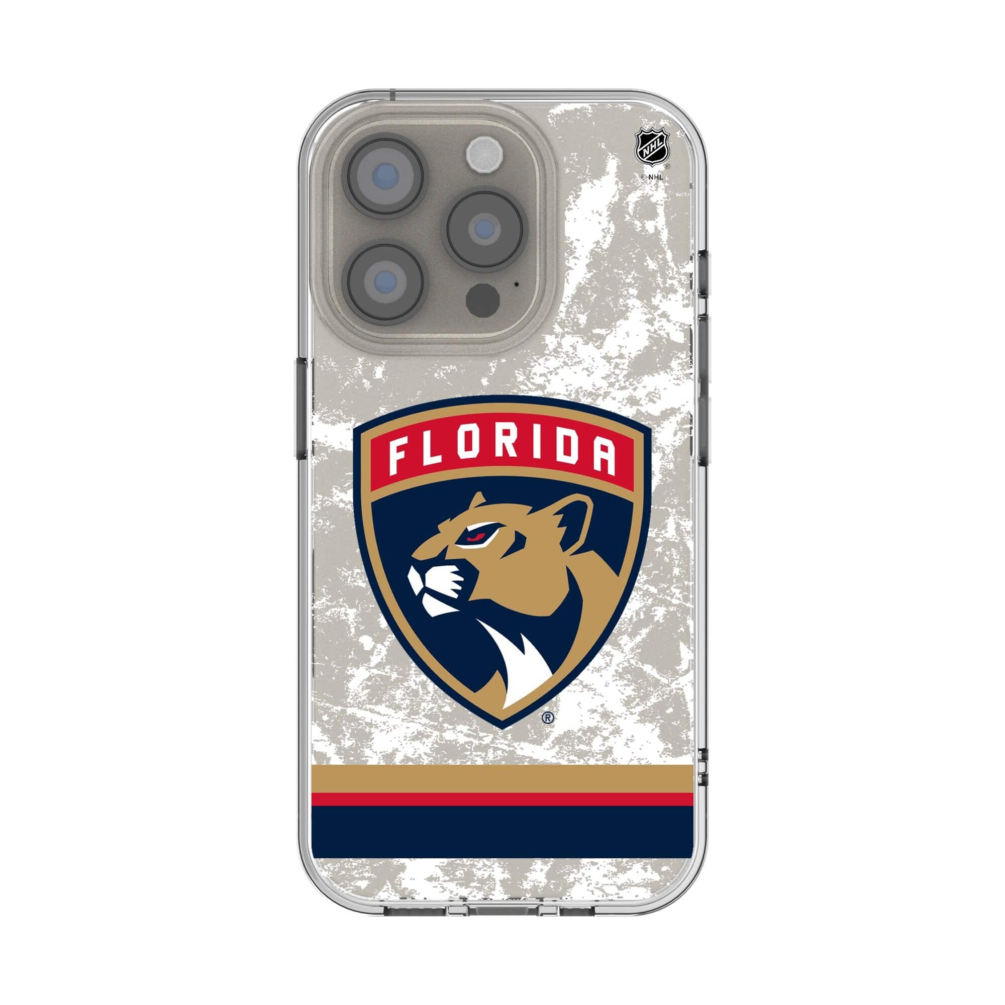 Keyscaper - NHL - Florida Panthers iPhone Stripe Clear Ice Case - 12/12 Pro - Multicolor price history on PriceWatchPro