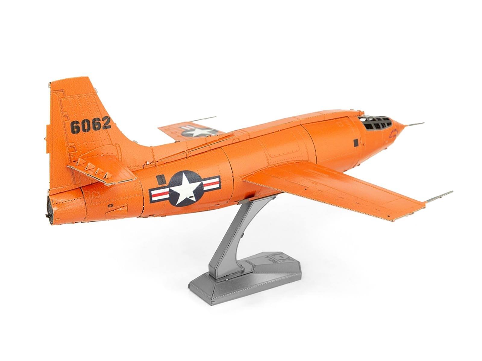 Back. Metal Earth - Model Kit Bell X-1 Aircraft "United States Air Force" (Moderate Difficulty) Steel Model by Metal Earth - Multi.